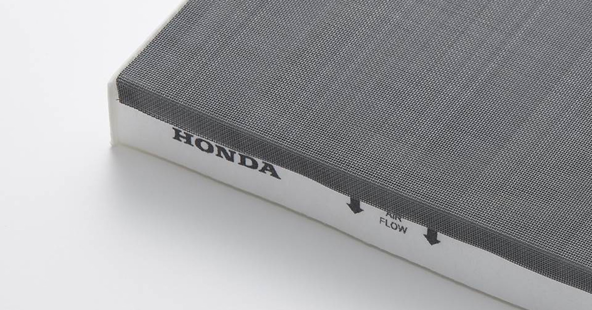 Honda brevetta il primo filtro per auto che protegge la salute