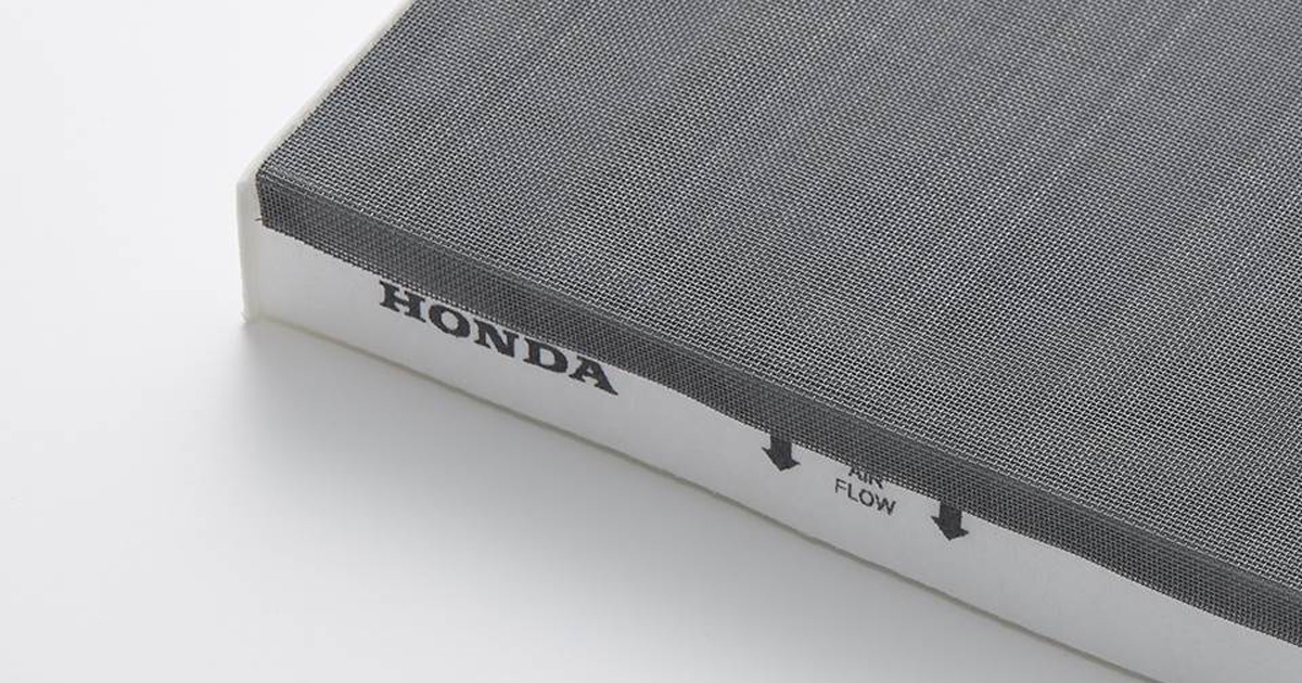 Honda brevetta il primo filtro per auto che protegge la salute